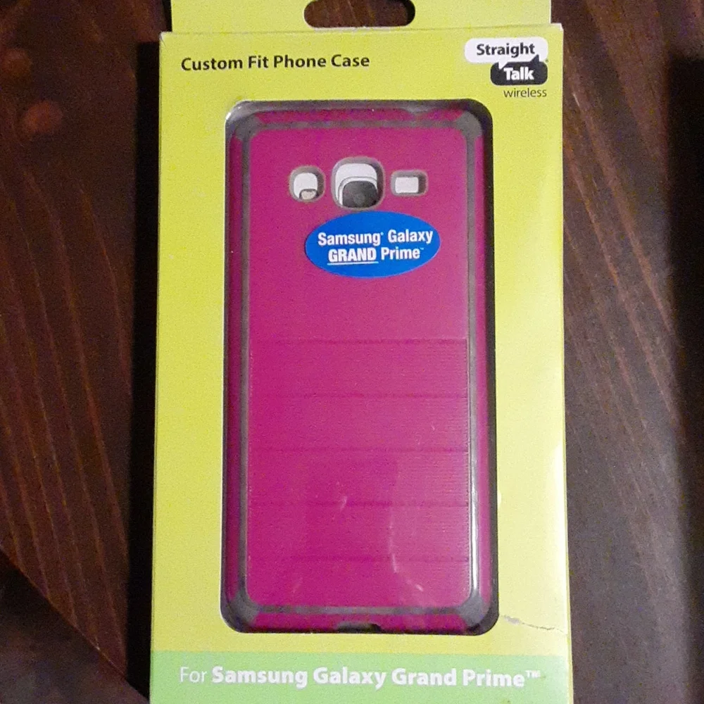 SAMSUNG GALAXY GRAND PRIME CELL, with case.